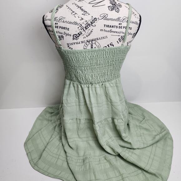 Women's Spaghetti Strap Cute Short Mini Sundress Sleeveless Summer Dress Size M - Picture 4 of 10